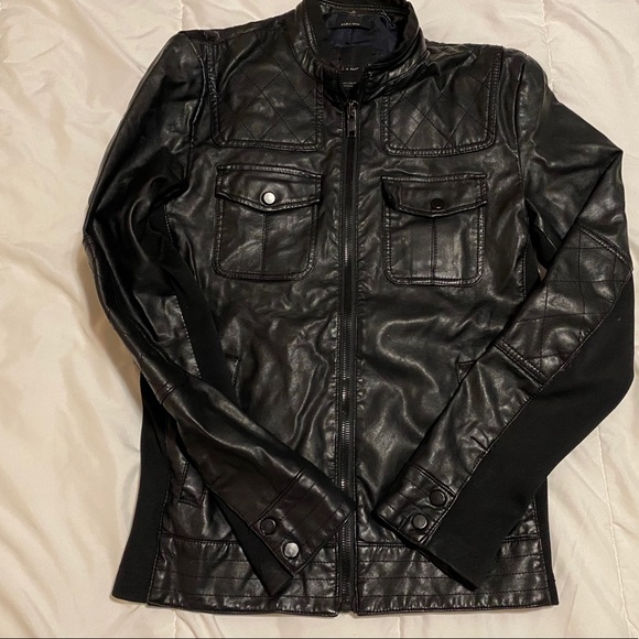 ZARA Leather Jacket - Picture 2 of 4